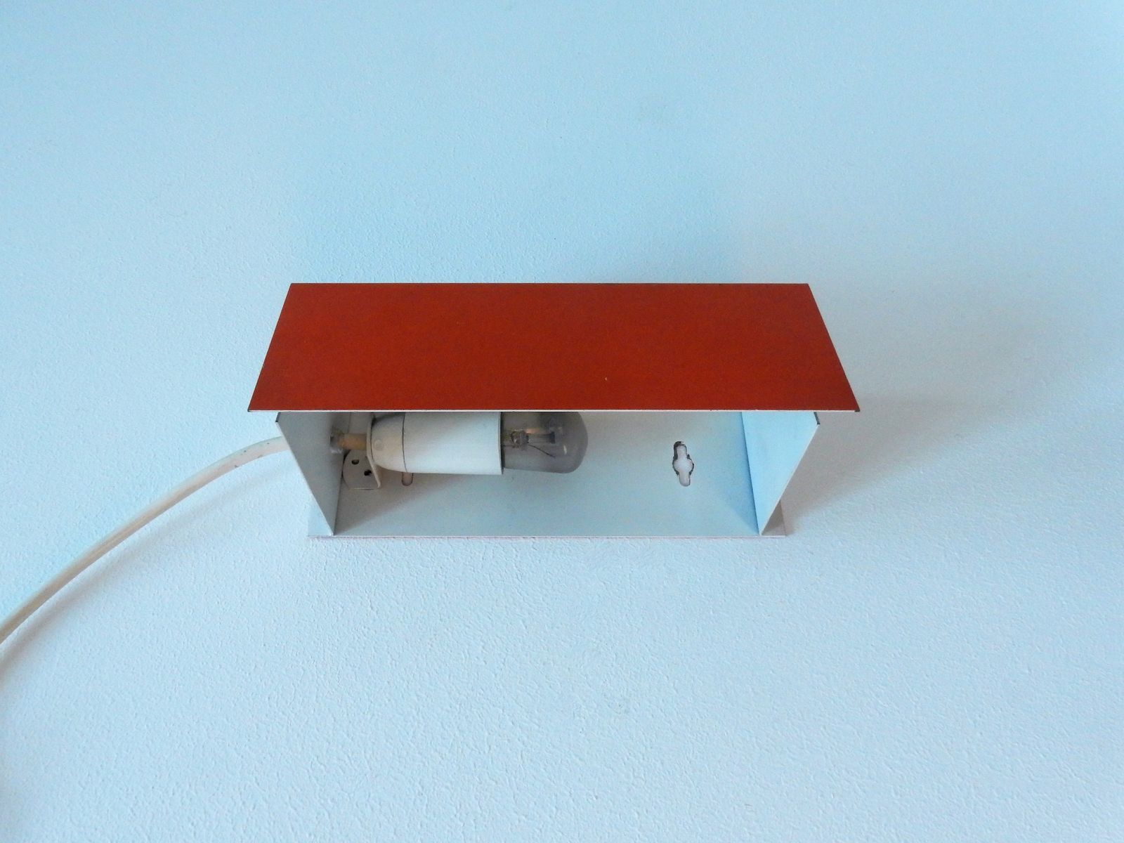 Wall lamp model 7102 Orange by Jan Hoogervorst for Anvia 1950s