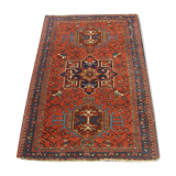 Artisanal oriental carpet 74x127cm