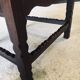 Low Arts & Crafts Oak & Rush Armchair, Belgium 1920s