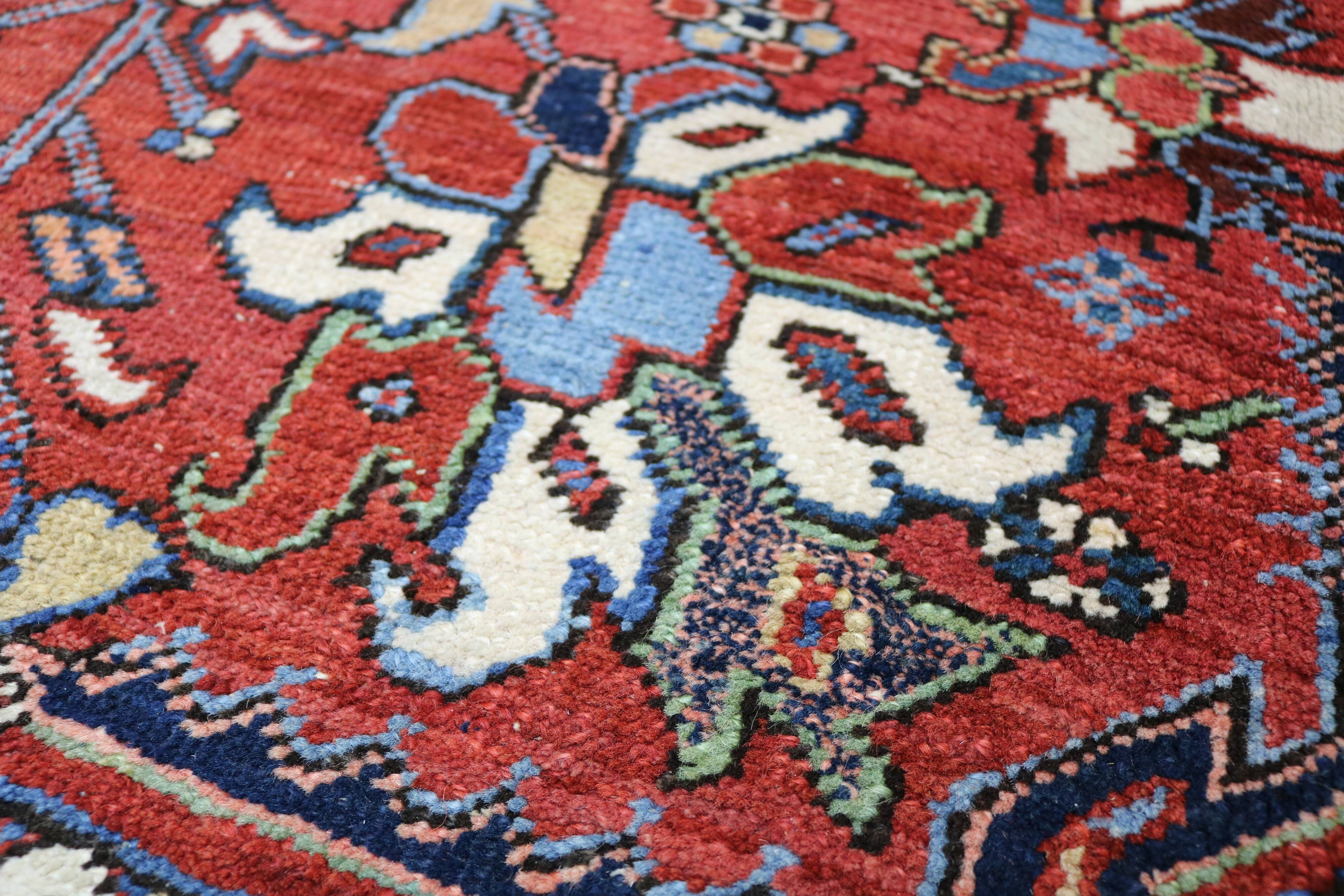 Handmade heriz rug