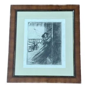 gravure l’étreinte