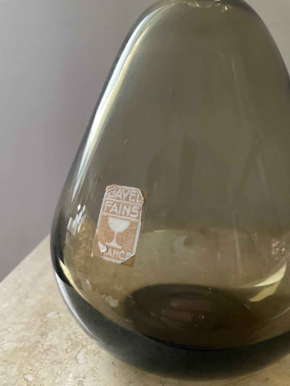 Art Deco liquor service Bayel Fains France