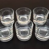 6 Verres apéritifs Dubonnet Verre épais transparent