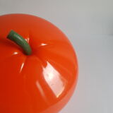 Vintage seventies orange ice bucket