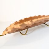 Copper sheet shaped centerpiece