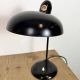 Black Industrial Bauhaus Table Lamp from Escolux, 1930s