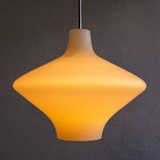 Space Age Czechoslovak Hanging Lamp by Osvětlovací Sklo, 1970s