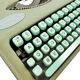 Hermes Baby green sage typewriter