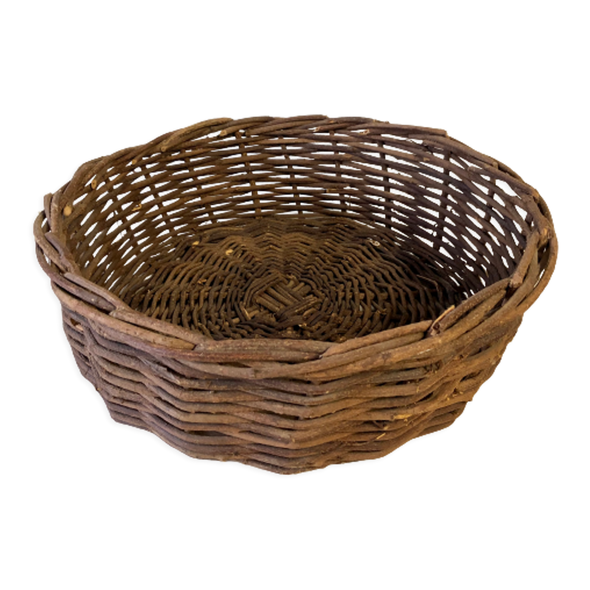 Basket basket vine shoots