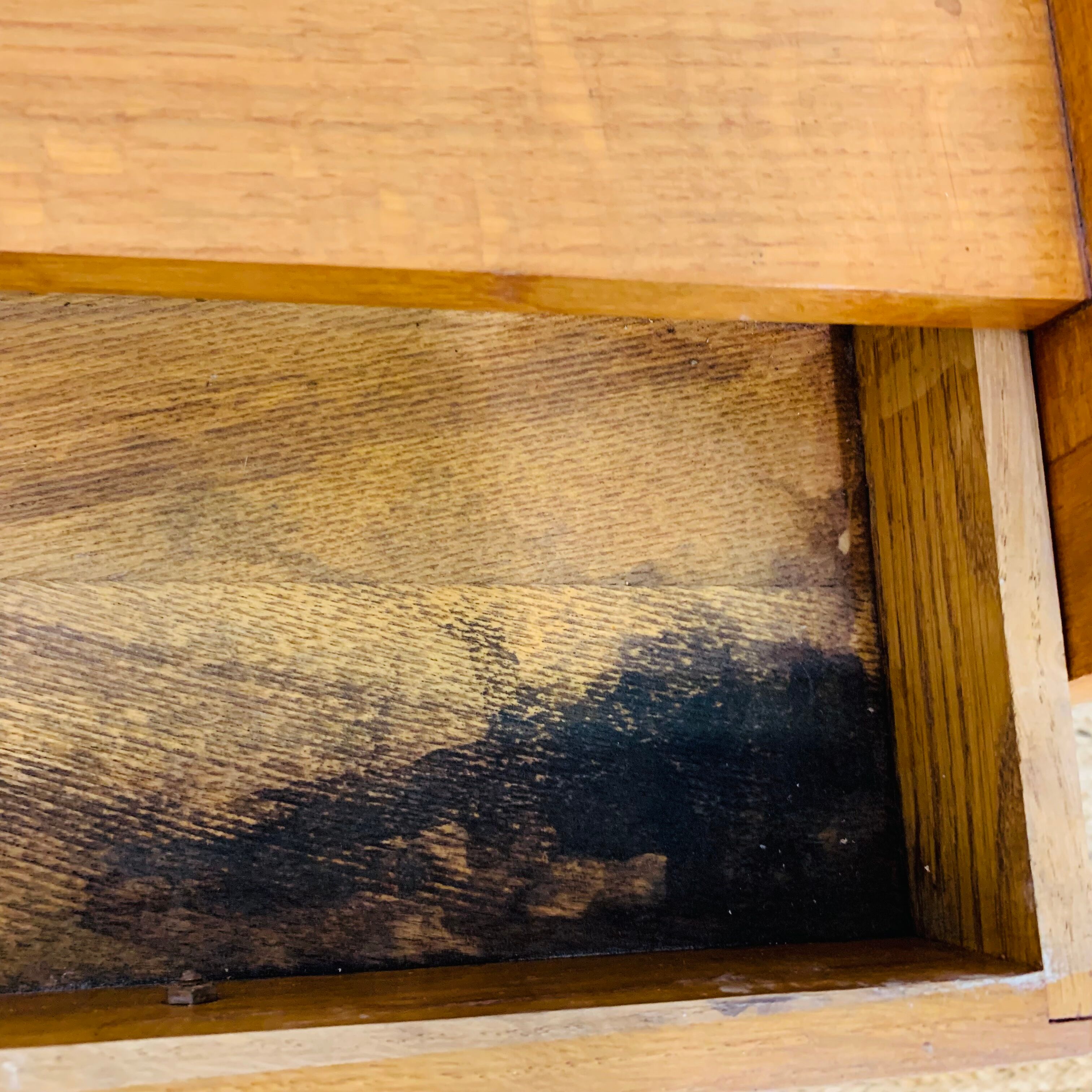 Vintage bedside table