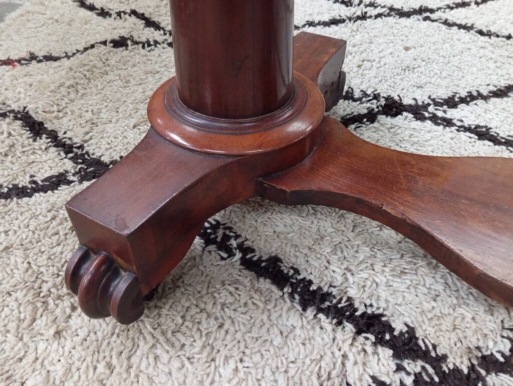 Regency mahogany console desk 19th century