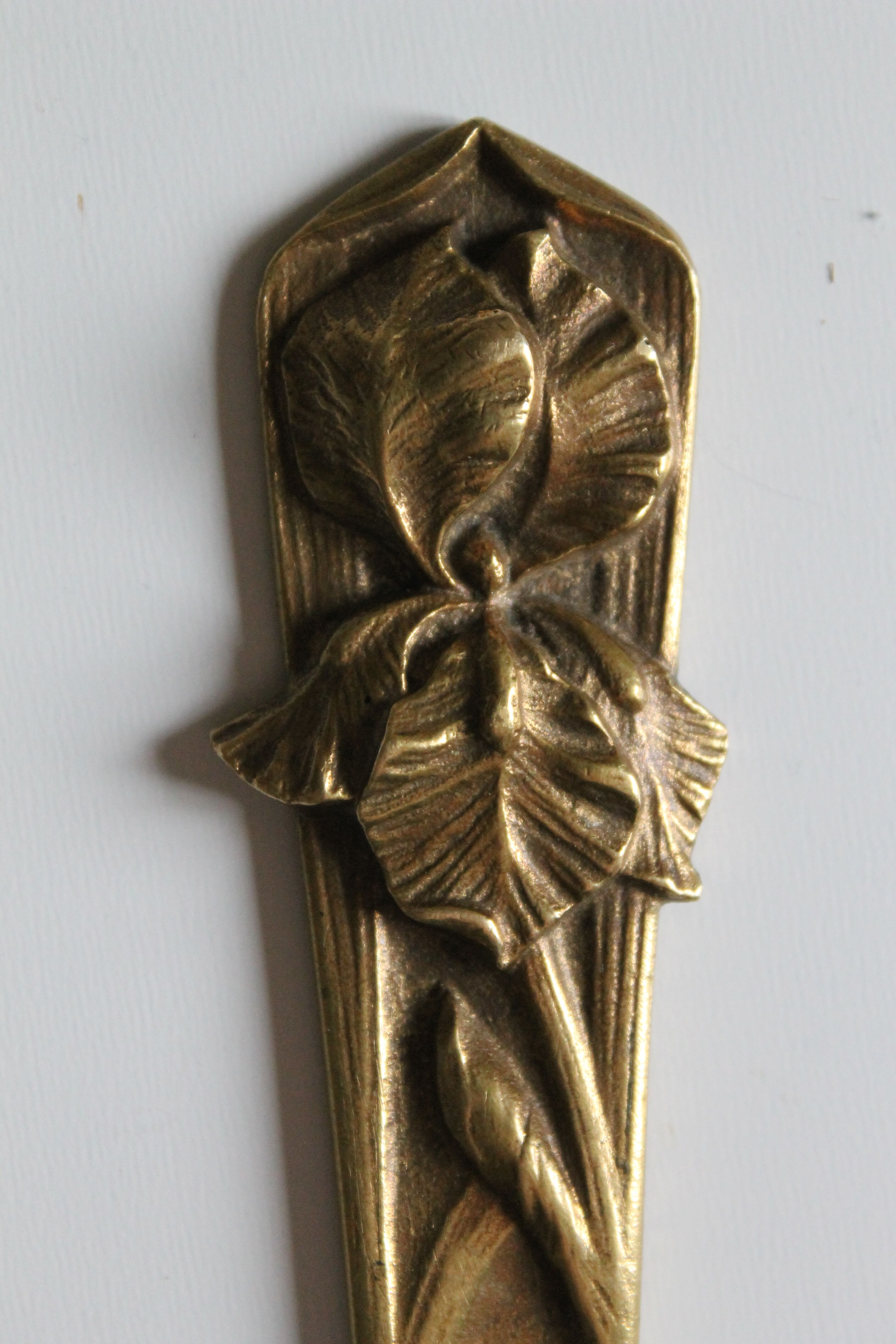 H. Boyer, Art Nouveau bronze letter opener