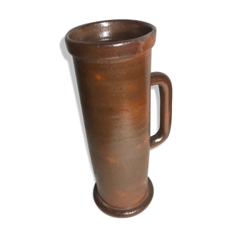 Old pitcher top in brown sandstone 70s