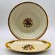 Set of 2 dishes - Creil et Montereau – Carnation model.