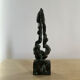 Sculpture abstraite en bronze du milieu du siècle