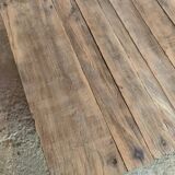 Industrial wooden coffee table