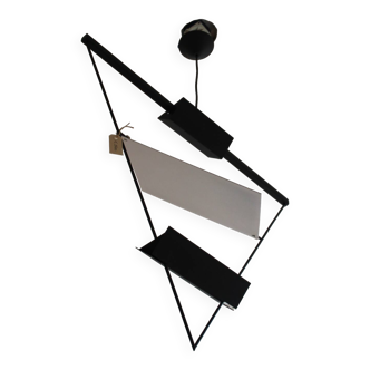 Geometric suspension pendant by Mario Botta for Artemide