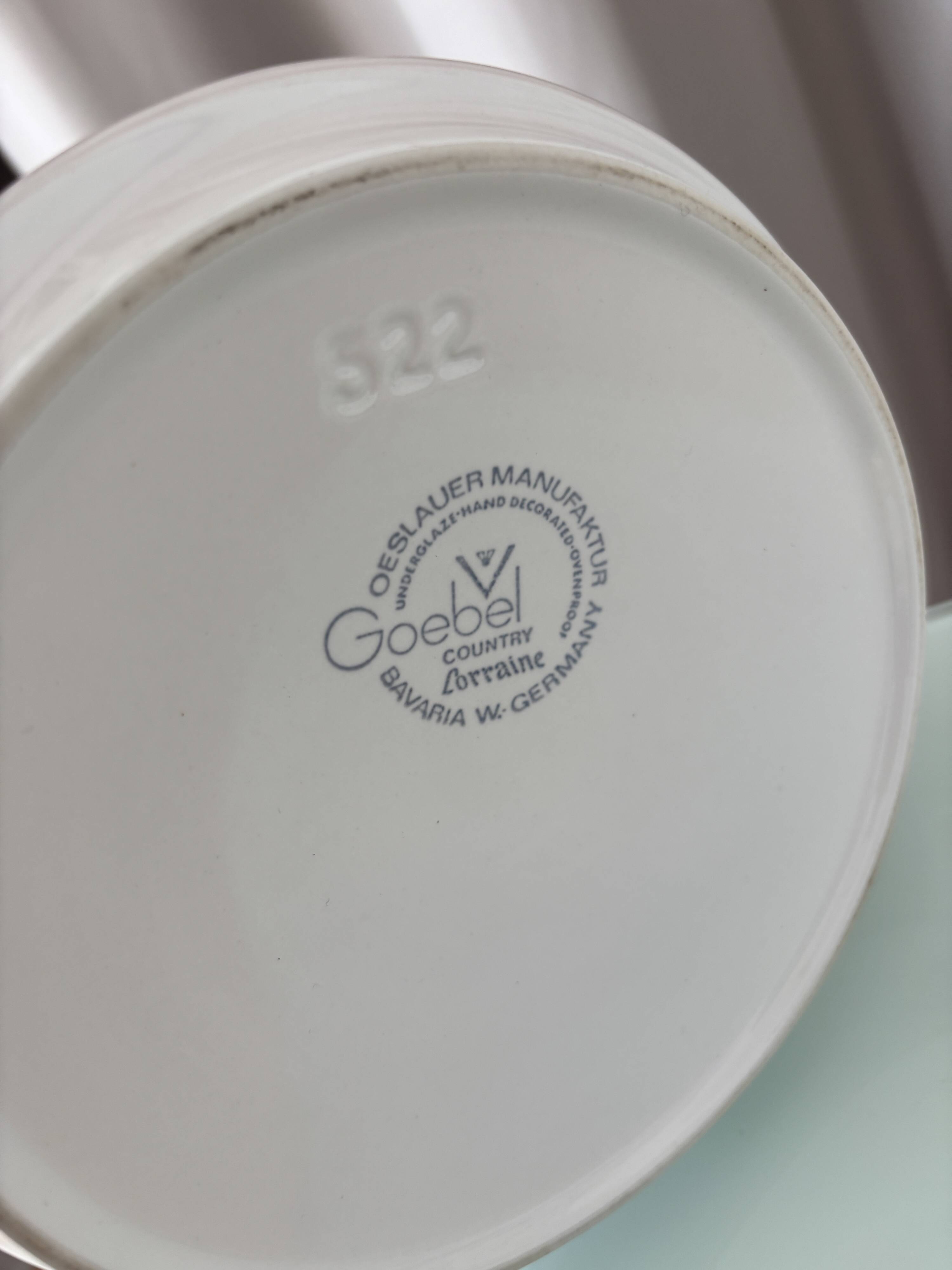 Vintage Goebel Lorraine Country terrine in ceramic