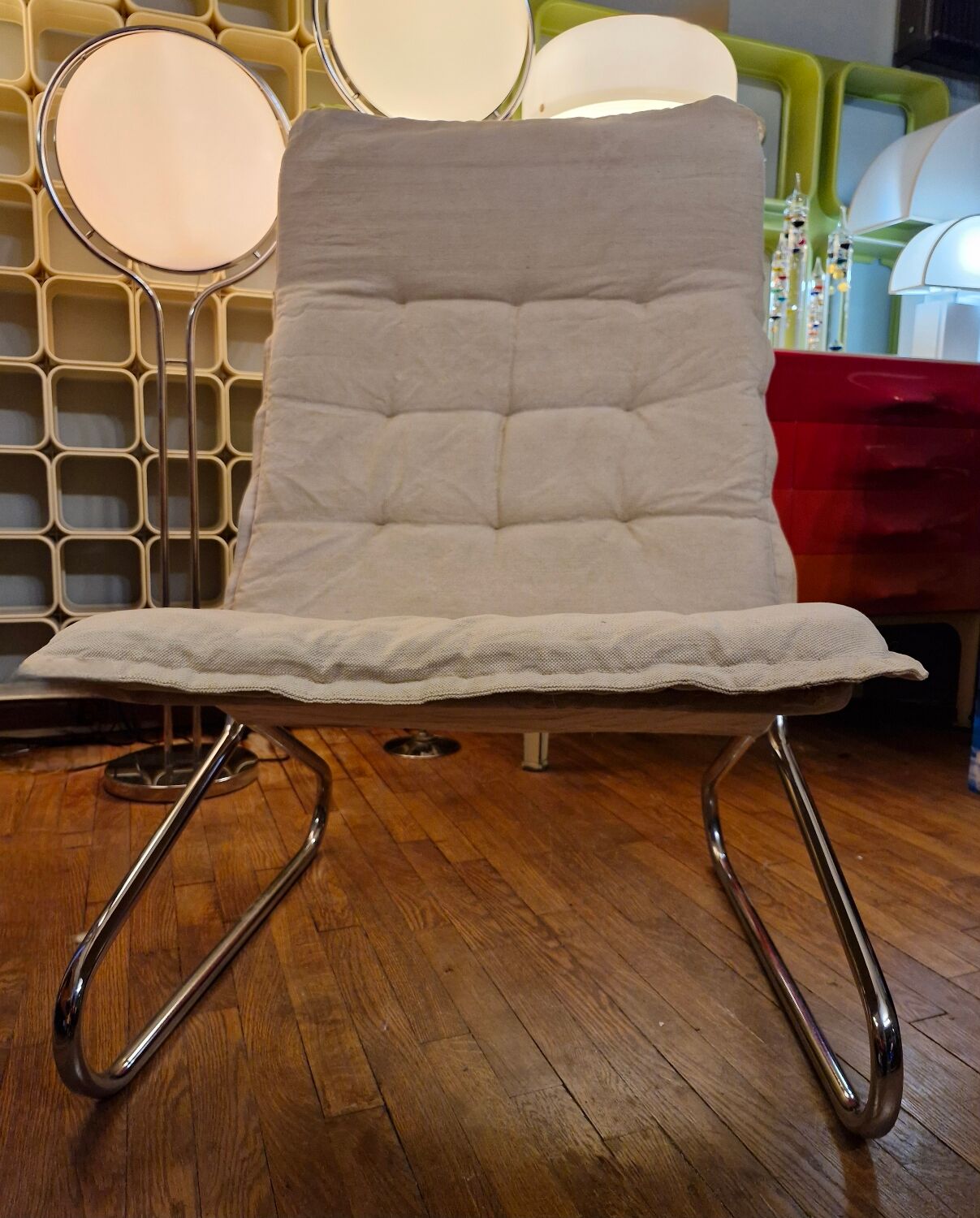 Rare loung chair ikea 1973 "gemet" jan dranger & johan huldt