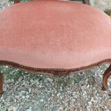 Paire de fauteuils anciens style louis xv
