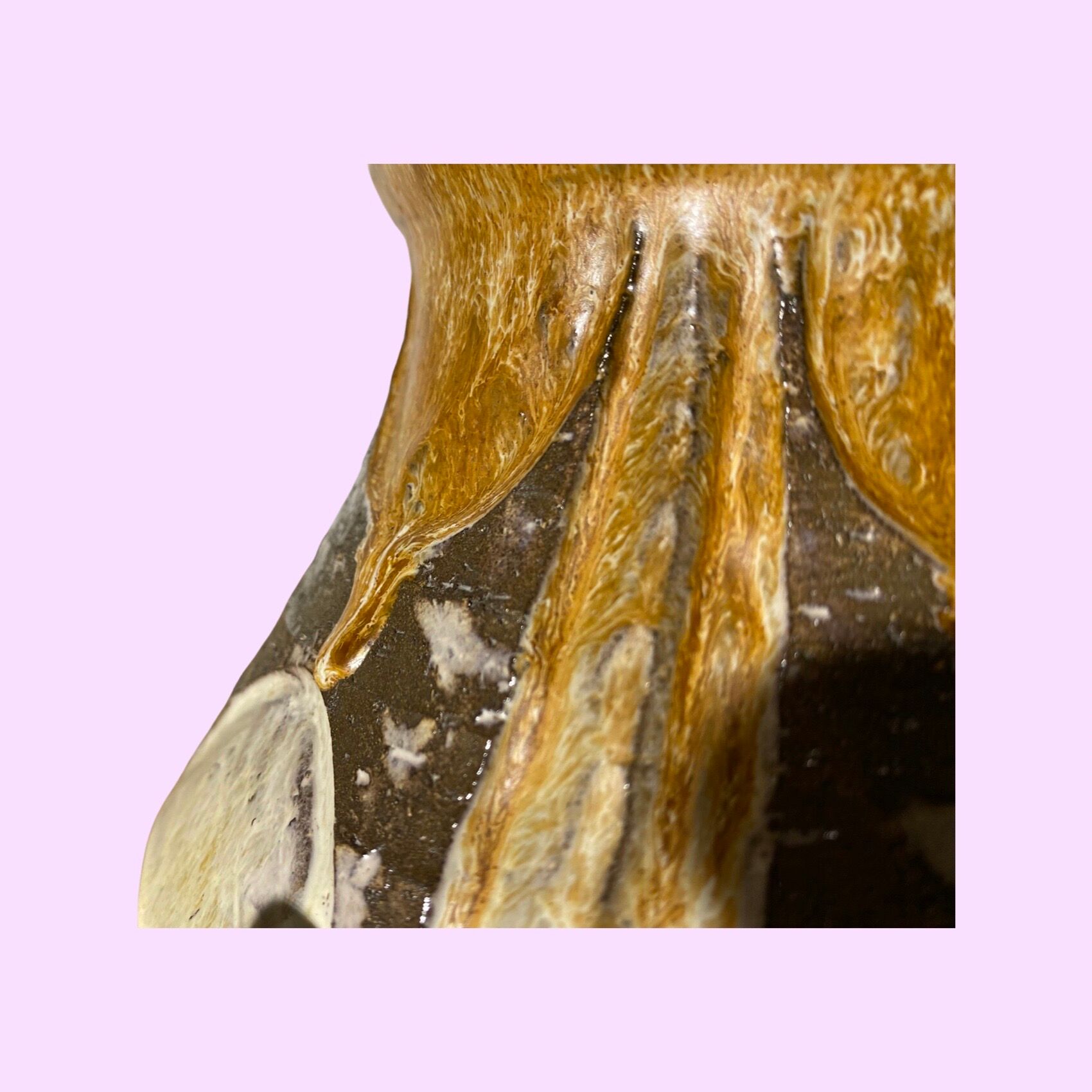 Retro BJ Keramik Denmark Table Lamp - Handmade by Bente Jessen Art Studio Pottery | Scandinavian