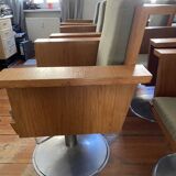 Set of 7 Mid Century Soviet Office and Club Arm Chairs