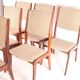 6 rosewood chairs
