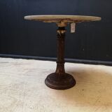 Marble round table