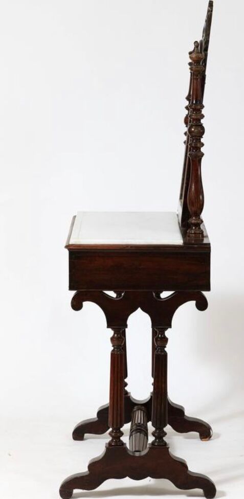 Hairdresser, mahogany, Louis Philippe period