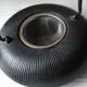 Chinese teapot black cast iron
