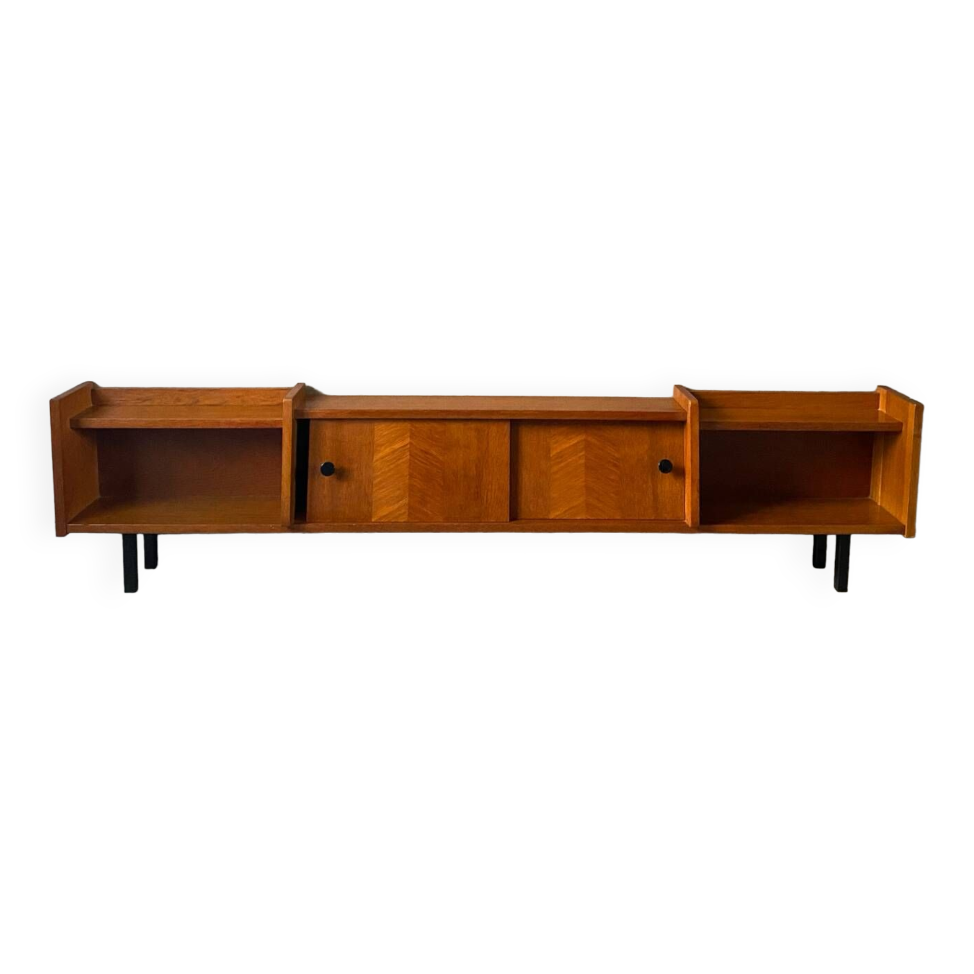 Vintage wooden sideboard from the 60s (shallow)
