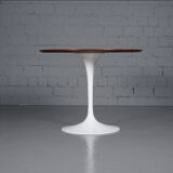 Rosewood tulip dining table by Eero Saarinen for Knoll Int.