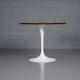Rosewood tulip dining table by Eero Saarinen for Knoll Int.