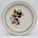 Set of 6 flat plates. Digoin Sarreguemines. Bouquet model.
