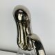 Silver-plated wine carafe jug, duck