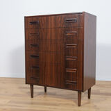 Mid-century rosewood dresses by e. jensen & j. andersen for westergaard mobelfabrik, 1960s