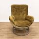 Armchair by Michel Cadestin, 1970s, reupholstered.