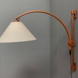 Danish teak wall lamp by Domus Denmark 1970s