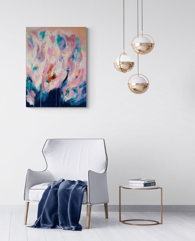 Spring Fire - Acrylic on canvas 60x80cm