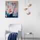 Spring fire - acrylique sur toile 60x80cm