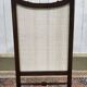 Walnut fireplace screen from the early 20th century