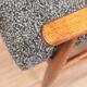 Scandinavian black and white design armchair Granola by H. Lis