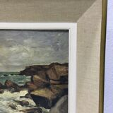 A. Ledieu - Oil "Seascape"
