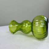 Vintage green vase