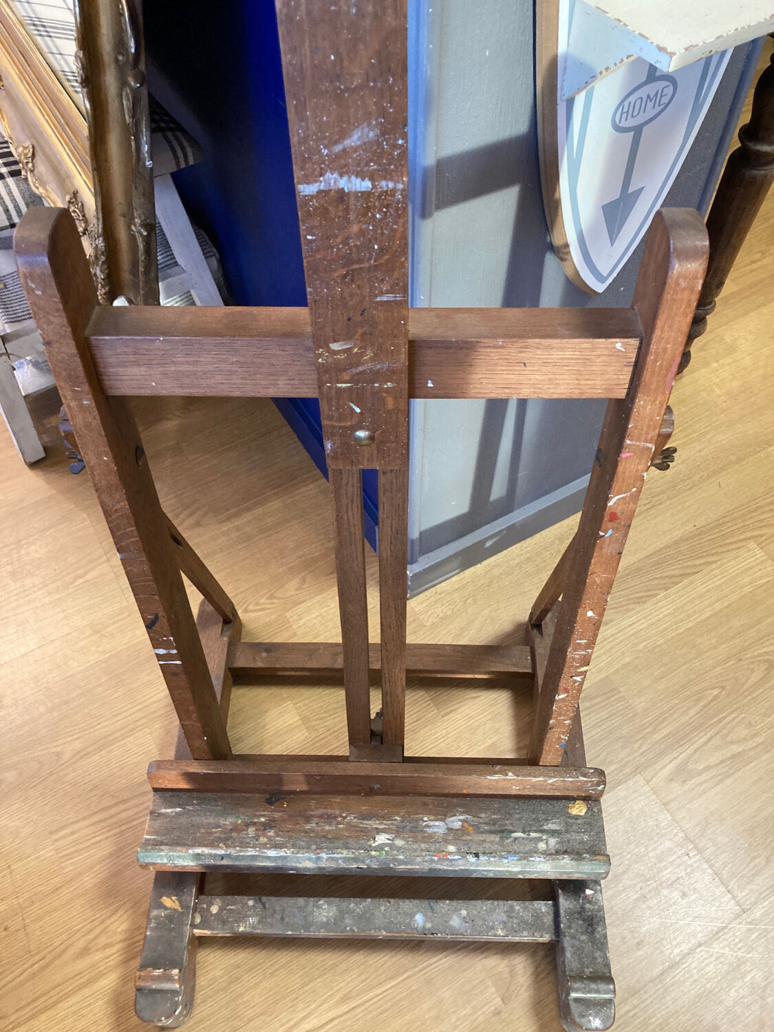 Chevalet bois vintage