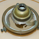 Pink glass hanging lamp