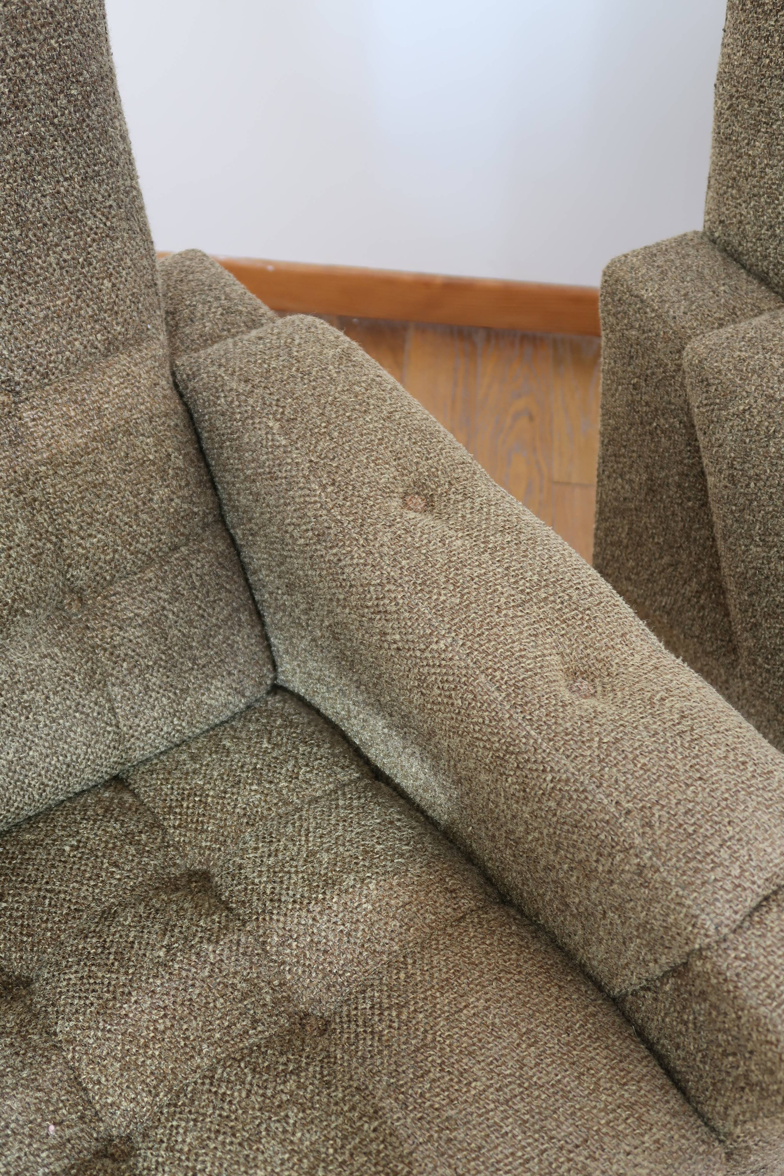 Pair of art deco armchairs