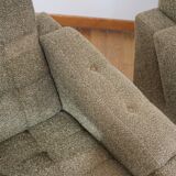 Pair of art deco armchairs