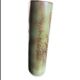 Vase rouleau fond vert midcentury, La Poterie PÉrigourdine