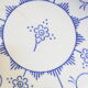 Set of 6 dessert plates Boch La Louvière Belgium, vintage, Belgium